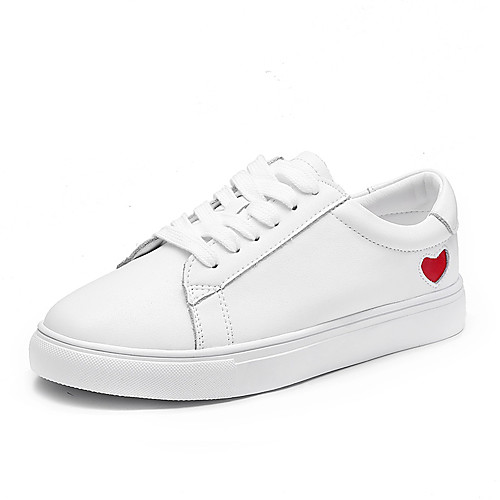 Women's Sneakers White Shoes Flat Heel Round Toe Booties Ankle Boots Daily Cowhide Solid Colored White
Women's Sneakers White Shoes Flat Heel Round Toe Booties Ankle Boots Daily Cowhide Solid Colored White
