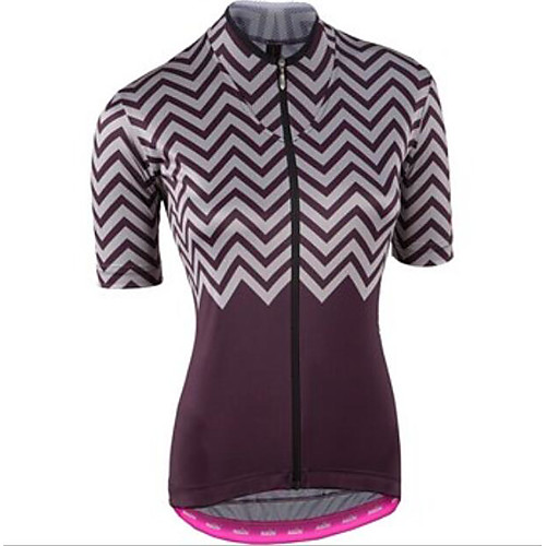CAWANFLY Women's Short Sleeve Cycling Jersey Summer Dark Purple Bike Tracksuit Jersey Top Road Bike Cycling Quick Dry Sports Clothing Apparel / Micro-elastic
CAWANFLY Women's Short Sleeve Cycling Jersey Summer Dark Purple Bike Tracksuit Jersey Top Road Bike Cycling Quick Dry Sports Clothing Apparel / Micro-elastic