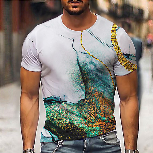 Men's Unisex Tee T shirt Shirt 3D Print Graphic Prints Crack Print Short Sleeve Daily Tops Casual Designer Big and Tall Green
Men's Unisex Tee T shirt Shirt 3D Print Graphic Prints Crack Print Short Sleeve Daily Tops Casual Designer Big and Tall Green