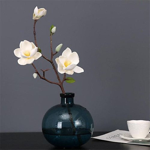 51cm Touch Small Magnolia Simulation Single Magnolia Lifelike Fake Flower Home Decoration Vase Floor-to-ceiling Flower Arrangement
51cm Touch Small Magnolia Simulation Single Magnolia Lifelike Fake Flower Home Decoration Vase Floor-to-ceiling Flower Arrangement