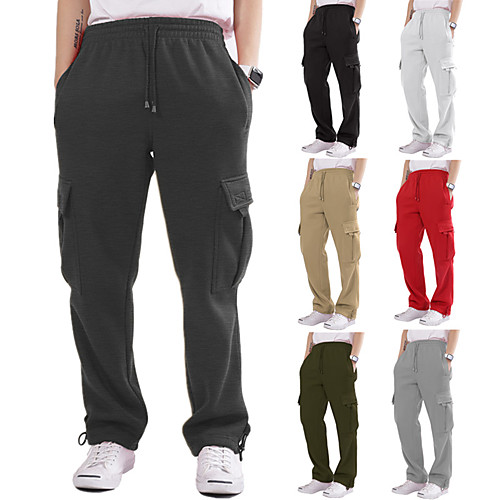 Men's Cargo Sweatpants Moisture Wicking Breathable Outdoor Casual Daily Pants Chinos Pants Solid Color Full Length Sporty Pocket Leg Drawstring ArmyGreen White Light gray Black Dark Gray
Men's Cargo Sweatpants Moisture Wicking Breathable Outdoor Casual Daily Pants Chinos Pants Solid Color Full Length Sporty Pocket Leg Drawstring ArmyGreen White Light gray Black Dark Gray