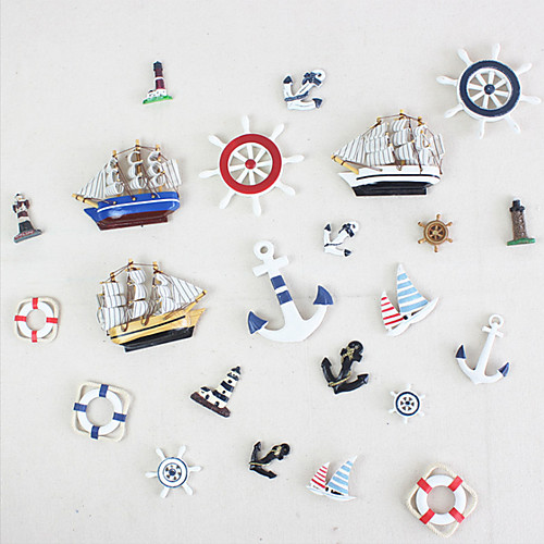 Mediterranean Style Resin Anchor Helmsman Sailboat Swimming Ring Refrigerator Magnetic Paste Magnet Decoration Paste
Mediterranean Style Resin Anchor Helmsman Sailboat Swimming Ring Refrigerator Magnetic Paste Magnet Decoration Paste