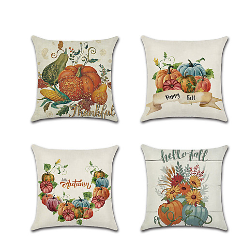Autumn Double Side Cushion Cover 1PC Soft Decorative Square Throw Pillow Cover Cushion Case Pillowcase for Bedroom Livingroom Superior Quality Machine Washable Outdoor Cushion for Sofa Couch Bed Chair Pumpkin Fall
Autumn Double Side Cushion Cover 1PC Soft Decorative Square Throw Pillow Cover Cushion Case Pillowcase for Bedroom Livingroom Superior Quality Machine Washable Outdoor Cushion for Sofa Couch Bed Chair Pumpkin Fall