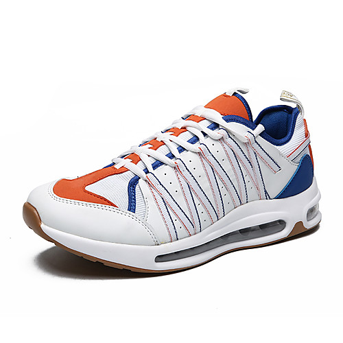Men's Trainers Athletic Shoes Sporty Look Sporty Casual Athletic Daily Running Shoes Walking Shoes PU Non-slipping Shock Absorbing Wear Proof Blue Green White Color Block Fall Winter
Men's Trainers Athletic Shoes Sporty Look Sporty Casual Athletic Daily Running Shoes Walking Shoes PU Non-slipping Shock Absorbing Wear Proof Blue Green White Color Block Fall Winter