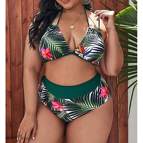 Women's Bikini Swimsuit Sexy Green Swimwear Bathing Suits New Sexy / Padded Bras / Beach
Women's Bikini Swimsuit Sexy Green Swimwear Bathing Suits New Sexy / Padded Bras / Beach