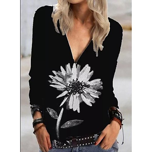Women's Sweatshirt Pullover Flower Print Daily Sports Other Prints Sportswear Streetwear Hoodies Sweatshirts Blue Purple Gray
Women's Sweatshirt Pullover Flower Print Daily Sports Other Prints Sportswear Streetwear Hoodies Sweatshirts Blue Purple Gray