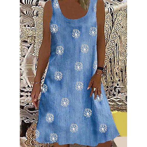Women's Strap Dress Short Mini Dress Light Blue Gray Sleeveless Solid Color Pure Color Floral Spring Summer Round Neck Casual 2021 S M L XL XXL
Women's Strap Dress Short Mini Dress Light Blue Gray Sleeveless Solid Color Pure Color Floral Spring Summer Round Neck Casual 2021 S M L XL XXL