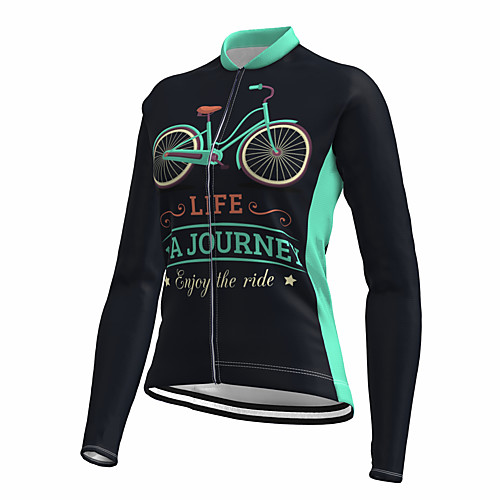 21Grams Women's Long Sleeve Cycling Jersey Spandex Black Bike Top Mountain Bike MTB Road Bike Cycling Quick Dry Moisture Wicking Sports Clothing Apparel / Stretchy / Athleisure
21Grams Women's Long Sleeve Cycling Jersey Spandex Black Bike Top Mountain Bike MTB Road Bike Cycling Quick Dry Moisture Wicking Sports Clothing Apparel / Stretchy / Athleisure