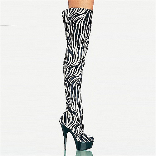 Women's Boots Pumps Round Toe Closed Toe Over The Knee Boots Thigh High Boots Daily Beach PU Solid Colored Black
Women's Boots Pumps Round Toe Closed Toe Over The Knee Boots Thigh High Boots Daily Beach PU Solid Colored Black