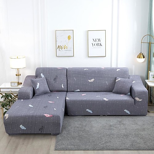 Grey Feather Print Dustproof All-powerful Slipcovers Stretch L Shape Sofa Cover Super Soft Fabric Couch Cover Sofa Furniture Protector With One Free Boster Case
Grey Feather Print Dustproof All-powerful Slipcovers Stretch L Shape Sofa Cover Super Soft Fabric Couch Cover Sofa Furniture Protector With One Free Boster Case