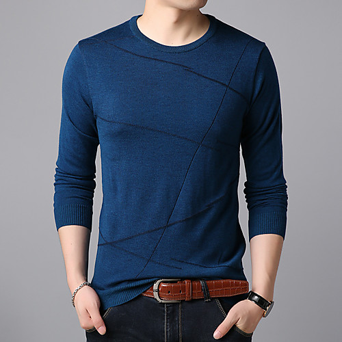 Men's Stylish Vintage Style Knitted Solid Color Pullover Sweater Long Sleeve Sweater Cardigans Crew Neck Fall Winter Blue Green Red
Men's Stylish Vintage Style Knitted Solid Color Pullover Sweater Long Sleeve Sweater Cardigans Crew Neck Fall Winter Blue Green Red