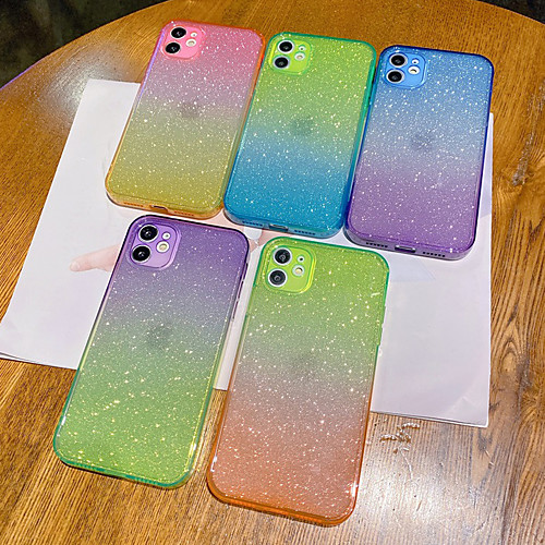 Phone Case For Apple Back Cover iPhone 12 Pro Max 11 SE 2020 X XR XS Max 8 7 Shockproof Dustproof Color Gradient Glitter Shine TPU
Phone Case For Apple Back Cover iPhone 12 Pro Max 11 SE 2020 X XR XS Max 8 7 Shockproof Dustproof Color Gradient Glitter Shine TPU