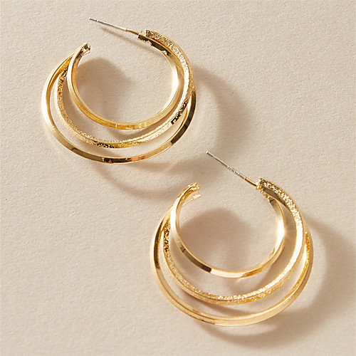 Women's Earrings Wedding Birthday Elegant Fashion Classic Cool Hip Hop Earrings Jewelry Gold For Gift Formal Date Promise Festival 1 Pair
Women's Earrings Wedding Birthday Elegant Fashion Classic Cool Hip Hop Earrings Jewelry Gold For Gift Formal Date Promise Festival 1 Pair