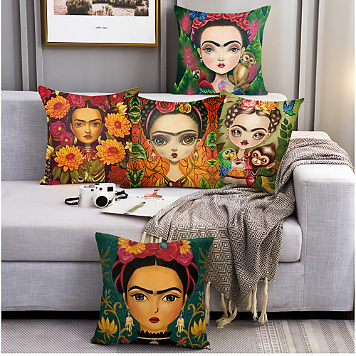 Fantasy Double Side Cushion Cover 5PC Soft Decorative Square Throw Pillow Cover Cushion Case Pillowcase for Bedroom Livingroom Superior Quality Machine Washable Outdoor Cushion for Sofa Couch Bed Chair
Fantasy Double Side Cushion Cover 5PC Soft Decorative Square Throw Pillow Cover Cushion Case Pillowcase for Bedroom Livingroom Superior Quality Machine Washable Outdoor Cushion for Sofa Couch Bed Chair