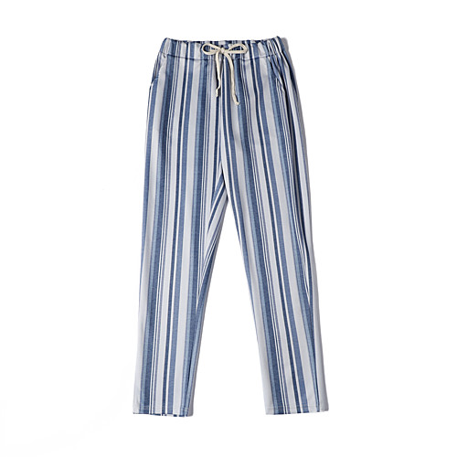 Men's Athleisure Breathable Sports Casual Sports Skinny Pants Stripe Full Length Print Light Blue
Men's Athleisure Breathable Sports Casual Sports Skinny Pants Stripe Full Length Print Light Blue