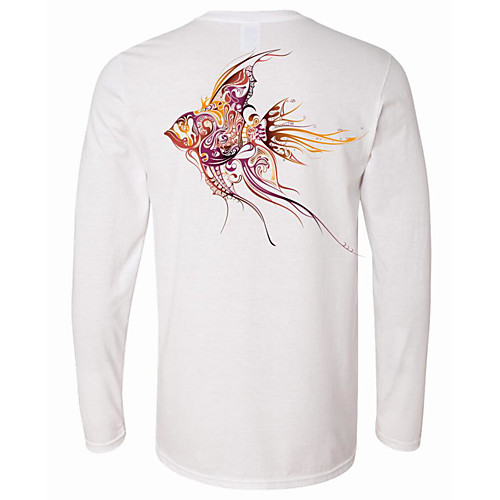CAWANFLY Men's Fishing Shirt Outdoor Long Sleeve UPF50 UV Protection Quick Dry Lightweight Breathable Top Autumn / Fall Spring Summer Athleisure Fishing Camping & Hiking White / Micro-elastic
CAWANFLY Men's Fishing Shirt Outdoor Long Sleeve UPF50 UV Protection Quick Dry Lightweight Breathable Top Autumn / Fall Spring Summer Athleisure Fishing Camping & Hiking White / Micro-elastic