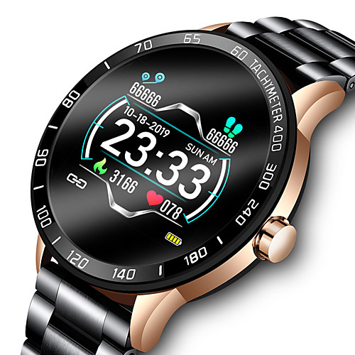 LIGE LG0109 Smartwatch Fitness Running Watch Bluetooth 1.3 inch Screen IP 67 Waterproof Touch Screen Heart Rate Monitor Pedometer Call Reminder Activity Tracker 45mm Watch Case for Android iOS
LIGE LG0109 Smartwatch Fitness Running Watch Bluetooth 1.3 inch Screen IP 67 Waterproof Touch Screen Heart Rate Monitor Pedometer Call Reminder Activity Tracker 45mm Watch Case for Android iOS