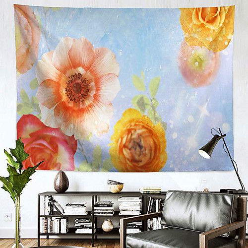Floral Wall Tapestry Art Decor Blanket Curtain Hanging Home Bedroom Living Room Decoration Polyester
Floral Wall Tapestry Art Decor Blanket Curtain Hanging Home Bedroom Living Room Decoration Polyester