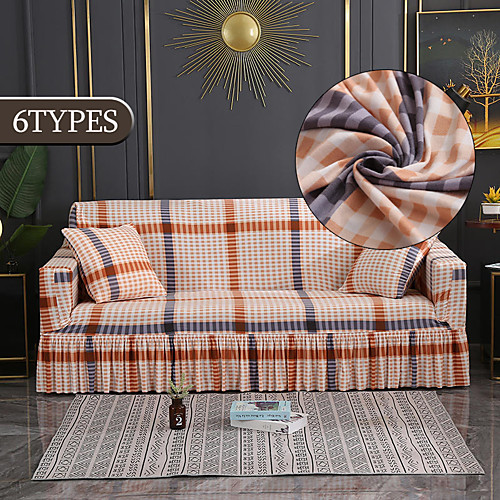 Stretch Sofa Cover Slipcover Elastic Sectional Couch Armchair Loveseat 4 Or 3 Seater L Shape With Skirt Soft Durable
Stretch Sofa Cover Slipcover Elastic Sectional Couch Armchair Loveseat 4 Or 3 Seater L Shape With Skirt Soft Durable