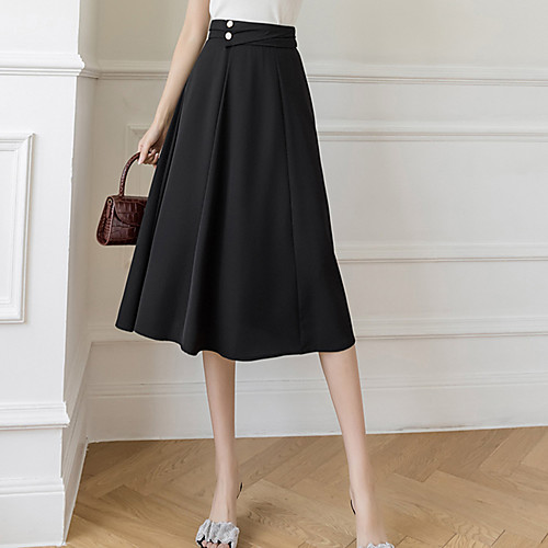 Women's Date Weekend Basic Streetwear Calf-Length Skirts Solid Colored Tulle Blue Green Black
Women's Date Weekend Basic Streetwear Calf-Length Skirts Solid Colored Tulle Blue Green Black