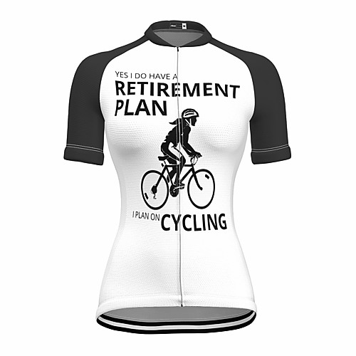 21Grams Women's Short Sleeve Cycling Jersey Summer Spandex White Bike Top Mountain Bike MTB Road Bike Cycling Quick Dry Moisture Wicking Sports Clothing Apparel / Stretchy / Athleisure
21Grams Women's Short Sleeve Cycling Jersey Summer Spandex White Bike Top Mountain Bike MTB Road Bike Cycling Quick Dry Moisture Wicking Sports Clothing Apparel / Stretchy / Athleisure