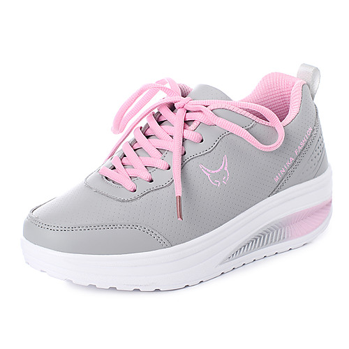 Women's Trainers Athletic Shoes Flat Heel Round Toe Daily PU Solid Colored Dusty Rose Gray Black
Women's Trainers Athletic Shoes Flat Heel Round Toe Daily PU Solid Colored Dusty Rose Gray Black