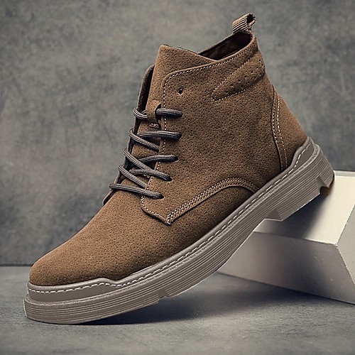 Men's Boots British Daily Outdoor PU Breathable Non-slipping Wear Proof Booties / Ankle Boots Black Brown Fall Spring
Men's Boots British Daily Outdoor PU Breathable Non-slipping Wear Proof Booties / Ankle Boots Black Brown Fall Spring