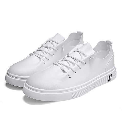 Men's Sneakers Casual Daily Outdoor PU Breathable Non-slipping Wear Proof White Black Spring Summer
Men's Sneakers Casual Daily Outdoor PU Breathable Non-slipping Wear Proof White Black Spring Summer