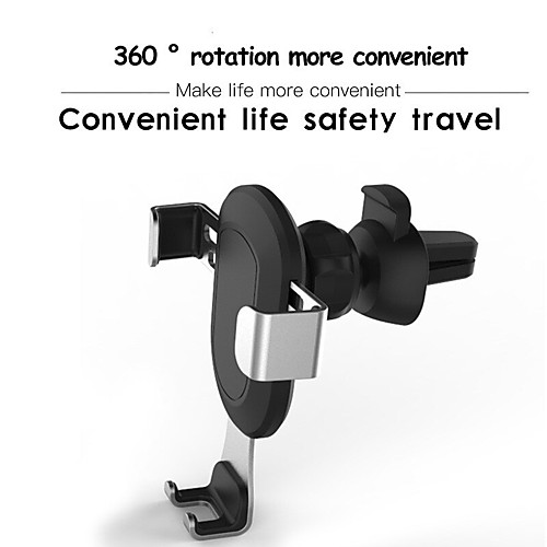 Phone Holder Stand Mount Car Air Vent Outlet Grille Gravity Type Adjustable 360°Rotation Aluminum Alloy Phone Accessory iPhone 12 11 Pro Xs Xs Max Xr X 8 Samsung Glaxy S21 S20 Note20
Phone Holder Stand Mount Car Air Vent Outlet Grille Gravity Type Adjustable 360°Rotation Aluminum Alloy Phone Accessory iPhone 12 11 Pro Xs Xs Max Xr X 8 Samsung Glaxy S21 S20 Note20