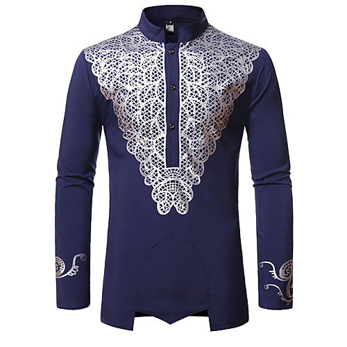 Men's Shirt Graphic Long Sleeve Casual Tops Ethnic Style Soft Breathable White Black Navy Blue
Men's Shirt Graphic Long Sleeve Casual Tops Ethnic Style Soft Breathable White Black Navy Blue