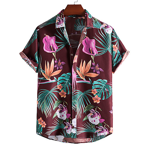 Men's Shirt 3D Print Graphic Prints Print Short Sleeve Vacation Tops Beach Wine
Men's Shirt 3D Print Graphic Prints Print Short Sleeve Vacation Tops Beach Wine
