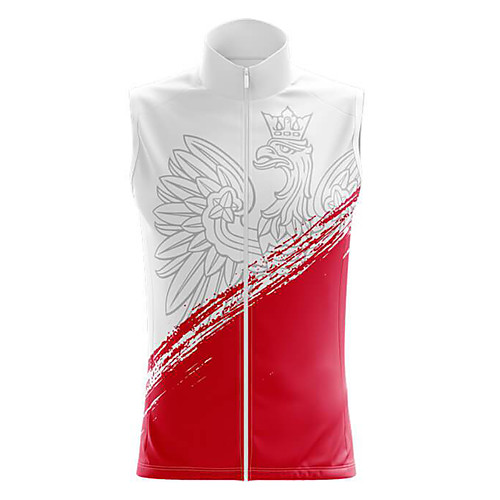 21Grams Women's Sleeveless Cycling Jersey Summer Spandex Red / White Poland Bike Top Mountain Bike MTB Road Bike Cycling Quick Dry Moisture Wicking Sports Clothing Apparel / Stretchy / Athleisure
21Grams Women's Sleeveless Cycling Jersey Summer Spandex Red / White Poland Bike Top Mountain Bike MTB Road Bike Cycling Quick Dry Moisture Wicking Sports Clothing Apparel / Stretchy / Athleisure