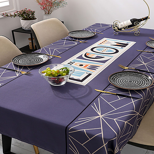 Tablecloth Line Art Linens Stain and Wrinkle Resistant Washable Printing Table Cover Violet Purple Table Decorations for Dining Table Buffet Parties and Camping
Tablecloth Line Art Linens Stain and Wrinkle Resistant Washable Printing Table Cover Violet Purple Table Decorations for Dining Table Buffet Parties and Camping