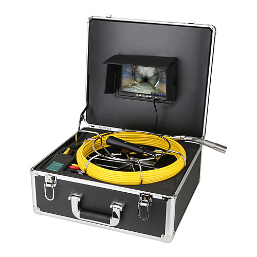 7 Inch DVR Monitor Sewer Pipe Inspection Video Camera with Meter Counter Auto Self Leveling 512HZ Transmitter Pipe Locator
7 Inch DVR Monitor Sewer Pipe Inspection Video Camera with Meter Counter Auto Self Leveling 512HZ Transmitter Pipe Locator