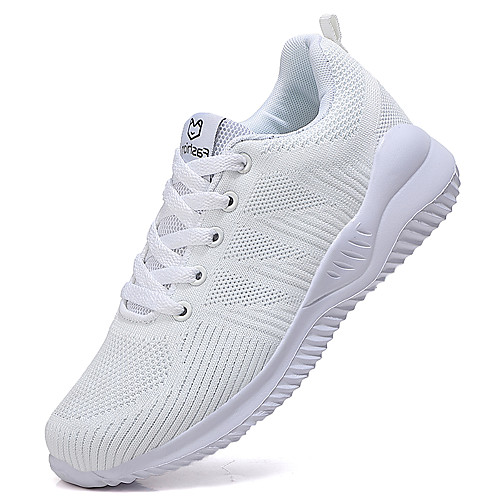 Women's Sneakers White Shoes Flat Heel Round Toe Booties Ankle Boots Daily Work Tissage Volant Solid Colored Pink White Black
Women's Sneakers White Shoes Flat Heel Round Toe Booties Ankle Boots Daily Work Tissage Volant Solid Colored Pink White Black