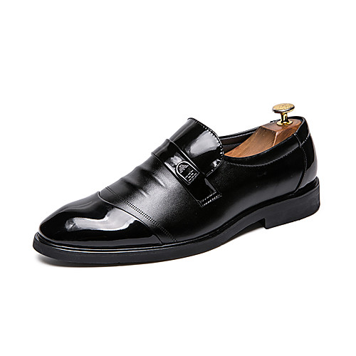 Men's Loafers & Slip-Ons Formal Shoes Dress Shoes Derby Shoes Business Wedding Party & Evening PU Non-slipping Wear Proof Black Fall Spring
Men's Loafers & Slip-Ons Formal Shoes Dress Shoes Derby Shoes Business Wedding Party & Evening PU Non-slipping Wear Proof Black Fall Spring