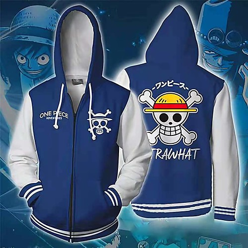 Inspired by One Piece Monkey D. Luffy Cosplay Costume Hoodie Terylene Graphic Printing Harajuku Graphic Hoodie For Women's / Men's
Inspired by One Piece Monkey D. Luffy Cosplay Costume Hoodie Terylene Graphic Printing Harajuku Graphic Hoodie For Women's / Men's