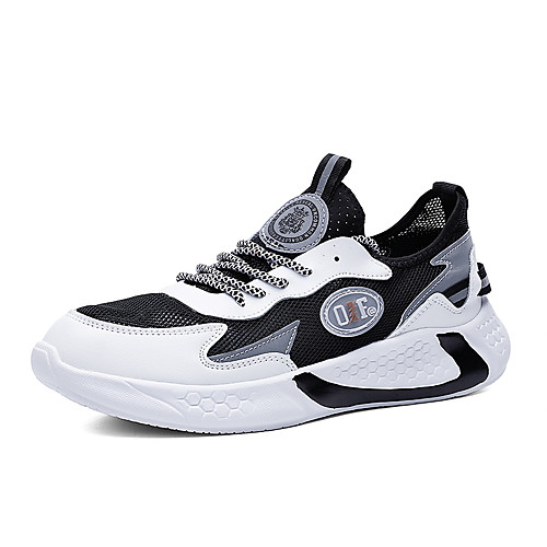 Men's Trainers Athletic Shoes Casual Outdoor Mesh PU Breathable Non-slipping Wear Proof Gray White Black Spring Summer
Men's Trainers Athletic Shoes Casual Outdoor Mesh PU Breathable Non-slipping Wear Proof Gray White Black Spring Summer