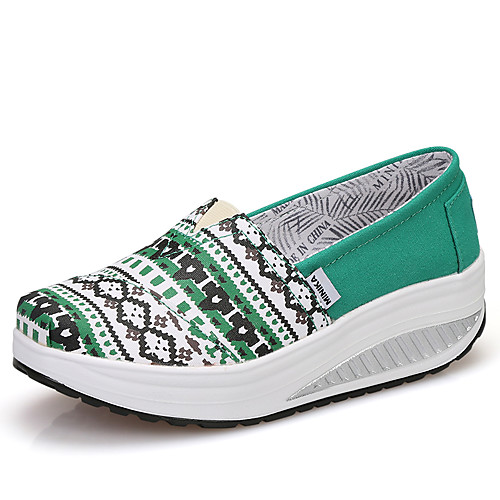 Women's Loafers & Slip-Ons Flat Heel Round Toe Daily Canvas Striped Red Green Royal Blue
Women's Loafers & Slip-Ons Flat Heel Round Toe Daily Canvas Striped Red Green Royal Blue
