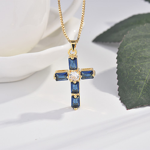 Cross Necklace White Synthetic Diamond Pendant Necklace Chain Necklace Rolo Letter Punk Trendy Casual / Sporty Fashion Copper Silver Plated Silver 405 cm Necklace Jewelry 1pc For Anniversary Sport Street Birthday
Cross Necklace White Synthetic Diamond Pendant Necklace Chain Necklace Rolo Letter Punk Trendy Casual / Sporty Fashion Copper Silver Plated Silver 405 cm Necklace Jewelry 1pc For Anniversary Sport Street Birthday