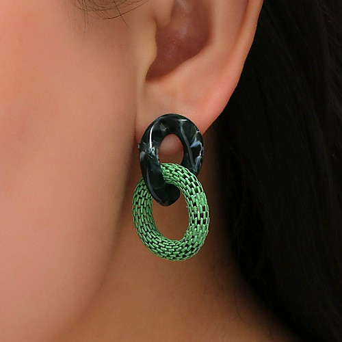 Women's Drop Earrings Earrings Wedding Birthday Fashion Holiday Cute Sweet Earrings Jewelry Green For Gift Prom Date Promise 1 Pair
Women's Drop Earrings Earrings Wedding Birthday Fashion Holiday Cute Sweet Earrings Jewelry Green For Gift Prom Date Promise 1 Pair