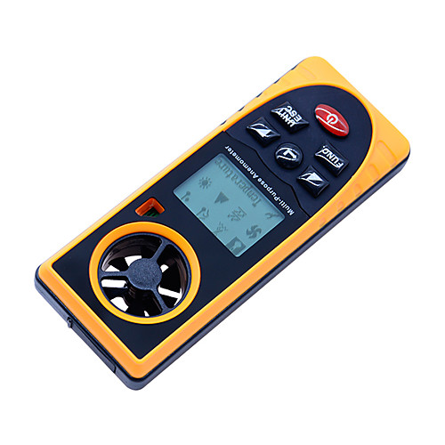 GM8910 Digital Anemometer Barometric Pressure Humidity Altitude illumination Temperature Wind Chill Dew Point Wind Speed Tester
GM8910 Digital Anemometer Barometric Pressure Humidity Altitude illumination Temperature Wind Chill Dew Point Wind Speed Tester