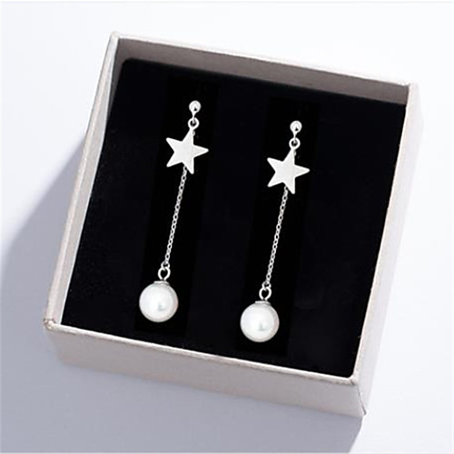 Drop Earrings Earrings Classic Fashion Punk Trendy Romantic Sweet Cute Imitation Dangle Earrings Jewelry Silver For Gift Date Street Birthday Festival 1 Pair
Drop Earrings Earrings Classic Fashion Punk Trendy Romantic Sweet Cute Imitation Dangle Earrings Jewelry Silver For Gift Date Street Birthday Festival 1 Pair