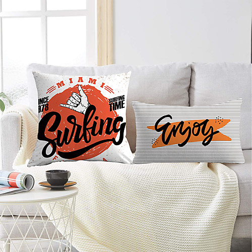 Letters Double Side Cushion Cover 2PC Soft Decorative Square Throw Pillow Cover Cushion Case Pillowcase for Bedroom Livingroom Superior Quality Machine Washable Outdoor Cushion for Sofa Couch Bed Chair
Letters Double Side Cushion Cover 2PC Soft Decorative Square Throw Pillow Cover Cushion Case Pillowcase for Bedroom Livingroom Superior Quality Machine Washable Outdoor Cushion for Sofa Couch Bed Chair