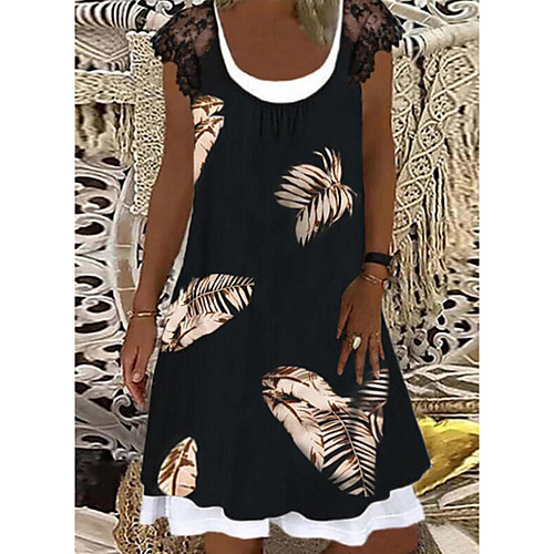 Women's A Line Dress Knee Length Dress Blue Blushing Pink White Brown Sleeveless Print Summer Casual 2021 S M L XL XXL XXXL
Women's A Line Dress Knee Length Dress Blue Blushing Pink White Brown Sleeveless Print Summer Casual 2021 S M L XL XXL XXXL