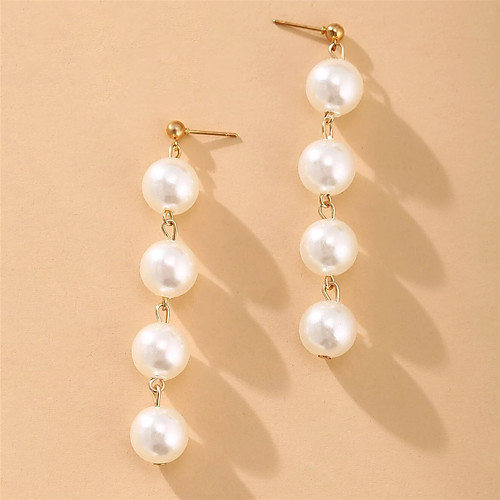 Women's Drop Earrings Earrings Geometrical Birthday Luxury Fashion Holiday Cute Sweet Imitation Pearl Earrings Jewelry Gold For Gift Date Beach Festival 1 Pair
Women's Drop Earrings Earrings Geometrical Birthday Luxury Fashion Holiday Cute Sweet Imitation Pearl Earrings Jewelry Gold For Gift Date Beach Festival 1 Pair