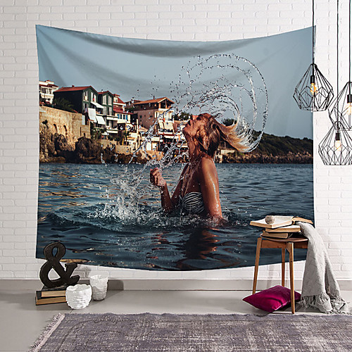 Vacation Wall Tapestry Art Decor Blanket Curtain Hanging Home Bedroom Living Room Decoration Polyester
Vacation Wall Tapestry Art Decor Blanket Curtain Hanging Home Bedroom Living Room Decoration Polyester
