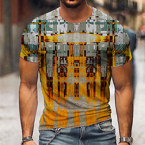 Men's Unisex Tee T shirt Shirt 3D Print Graphic Prints Oil Painting Print Short Sleeve Daily Tops Casual Designer Big and Tall Yellow
Men's Unisex Tee T shirt Shirt 3D Print Graphic Prints Oil Painting Print Short Sleeve Daily Tops Casual Designer Big and Tall Yellow