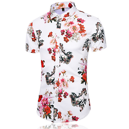 Men's Shirt Other Prints Floral Plus Size Print Short Sleeve Casual Tops Hawaiian Beach Red
Men's Shirt Other Prints Floral Plus Size Print Short Sleeve Casual Tops Hawaiian Beach Red