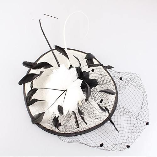Hyperbole Feathers Fascinators with Feather / Flower 1pc Wedding / Party / Evening Headpiece
Hyperbole Feathers Fascinators with Feather / Flower 1pc Wedding / Party / Evening Headpiece